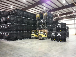 LL and E Warehouse seed storage